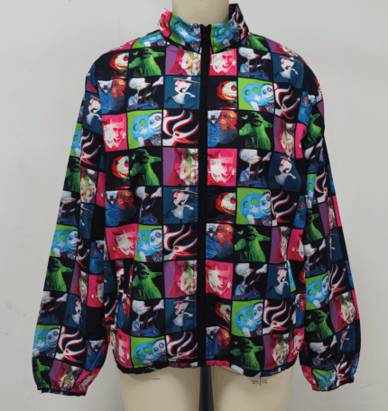 Printed Zip-up Jacket - Women's Printed Zip-Up Jacket