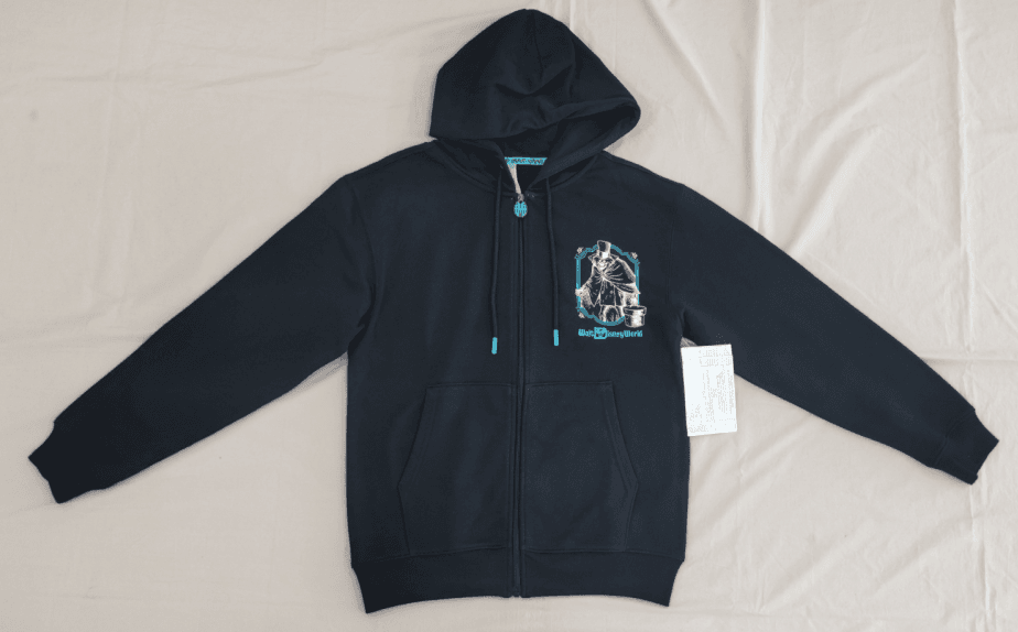 Black Zip-up Hoodie with Graphic - Black Zip-Up Fleece Hoodie
